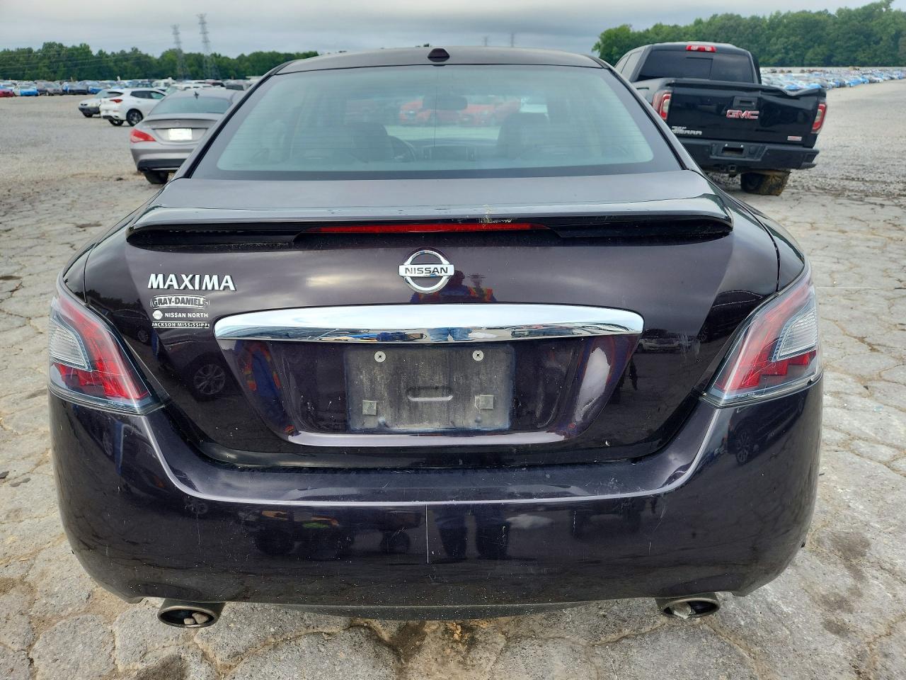 2014 Nissan Maxima 3.5 Sv Burgundy vin: 1N4AA5AP1EC497842