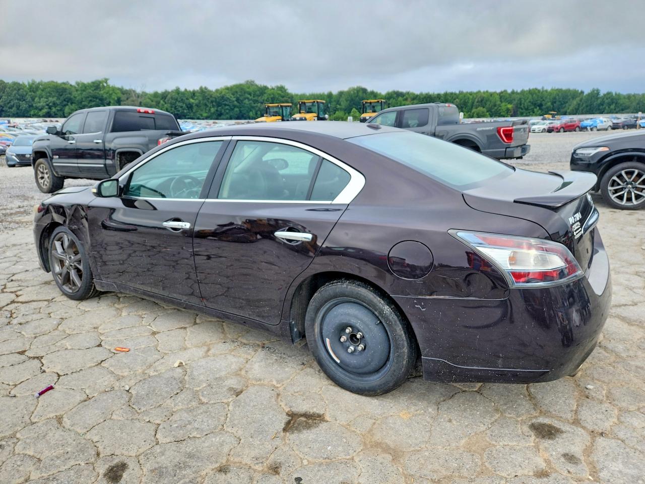 2014 Nissan Maxima 3.5 Sv Burgundy vin: 1N4AA5AP1EC497842