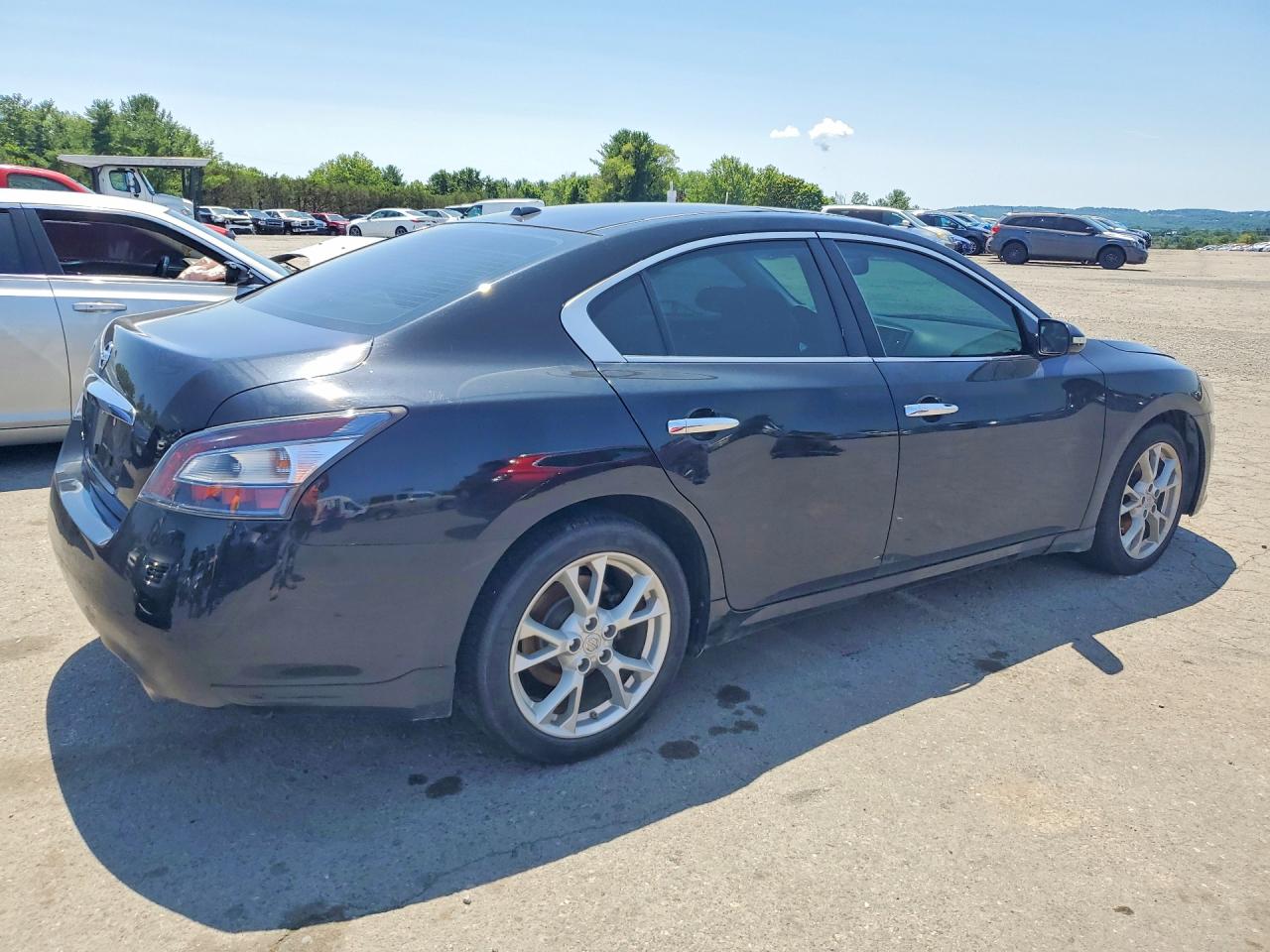 2014 Nissan Maxima 3.5 Sv Black vin: 1N4AA5AP1EC499591