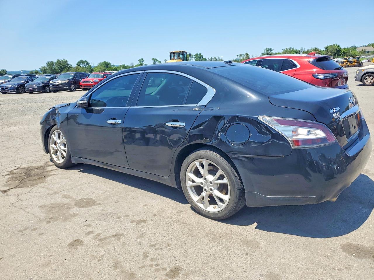 2014 Nissan Maxima 3.5 Sv Black vin: 1N4AA5AP1EC499591