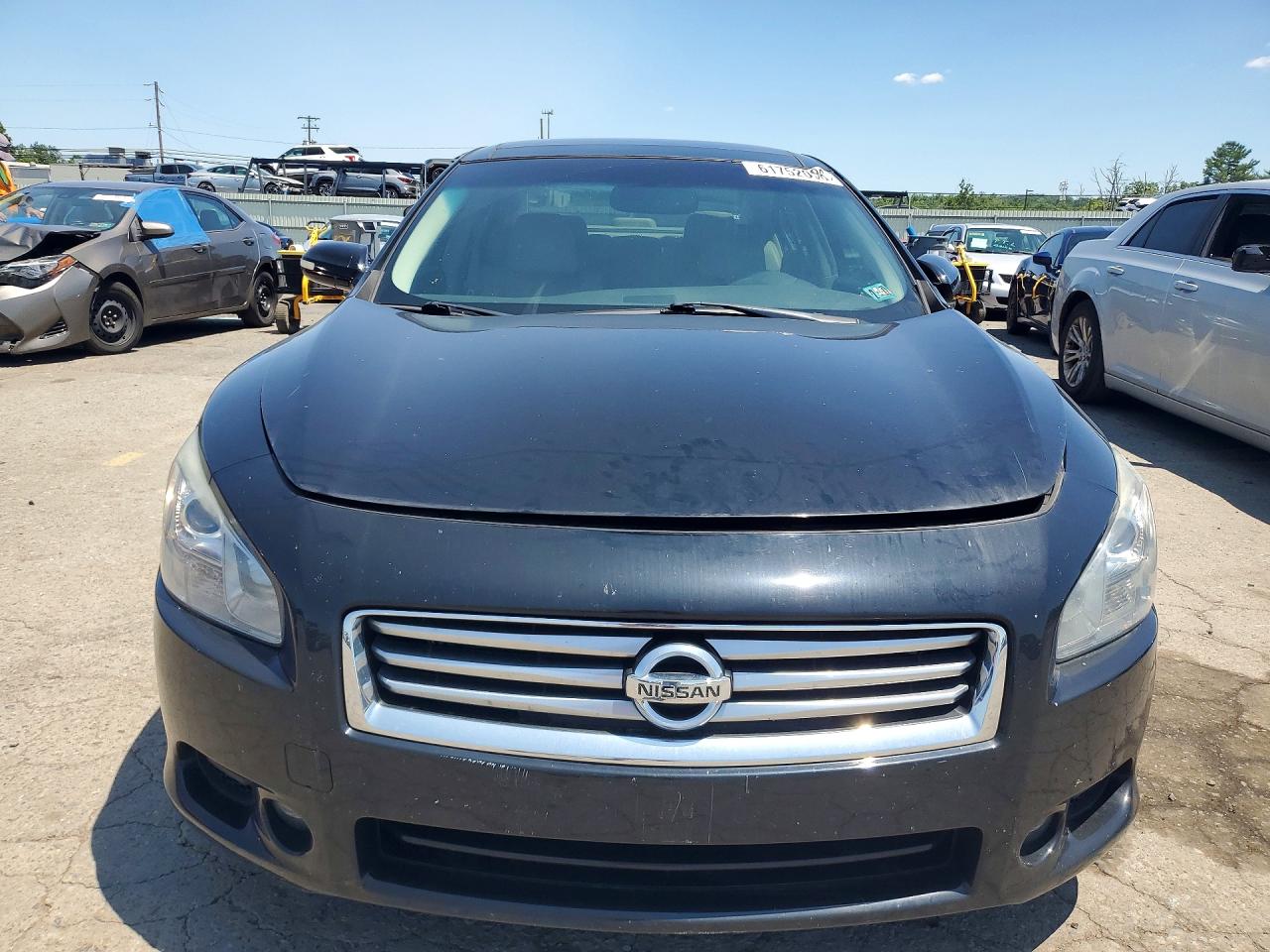 2014 Nissan Maxima 3.5 Sv Black vin: 1N4AA5AP1EC499591