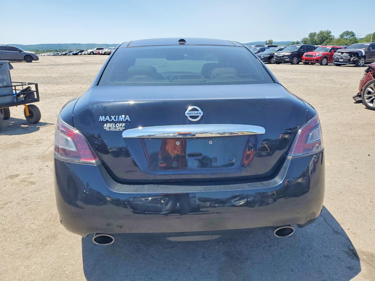 2014 Nissan Maxima 3.5 Sv Black vin: 1N4AA5AP1EC499591