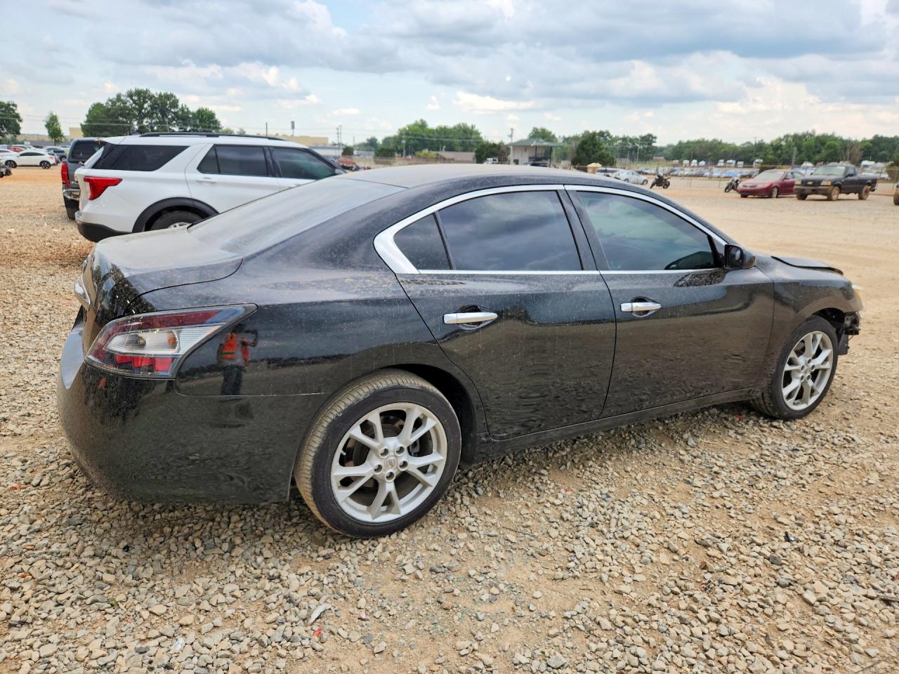 2014 Nissan Maxima 3.5 S Black vin: 1N4AA5AP1EC905370