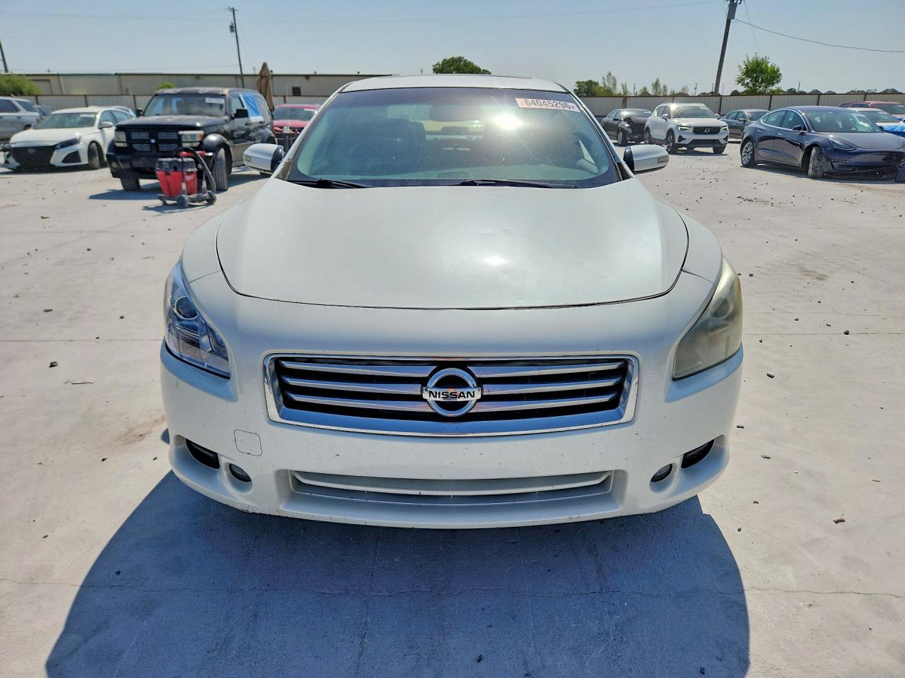 2014 Nissan Maxima 3.5 S White vin: 1N4AA5AP1EC914635