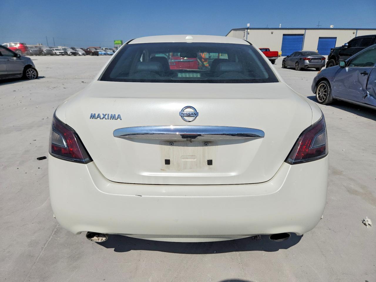 2014 Nissan Maxima 3.5 S White vin: 1N4AA5AP1EC914635