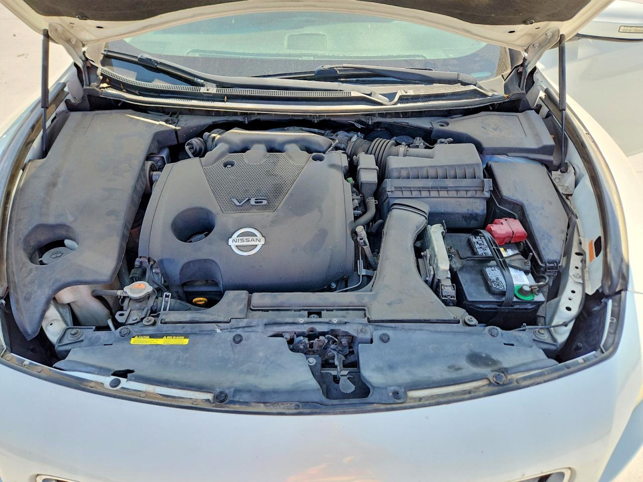 2014 Nissan Maxima 3.5 S White vin: 1N4AA5AP1EC914635