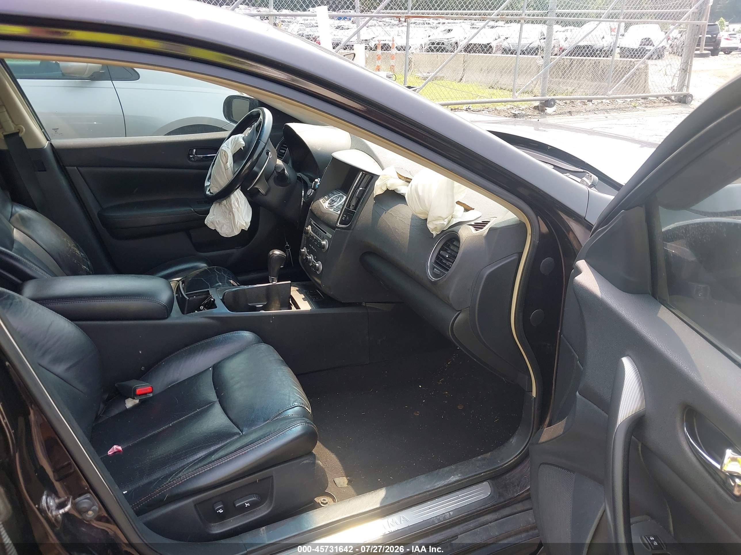 2010 Nissan Maxima 3.5 Sv Black vin: 1N4AA5AP2AC801089