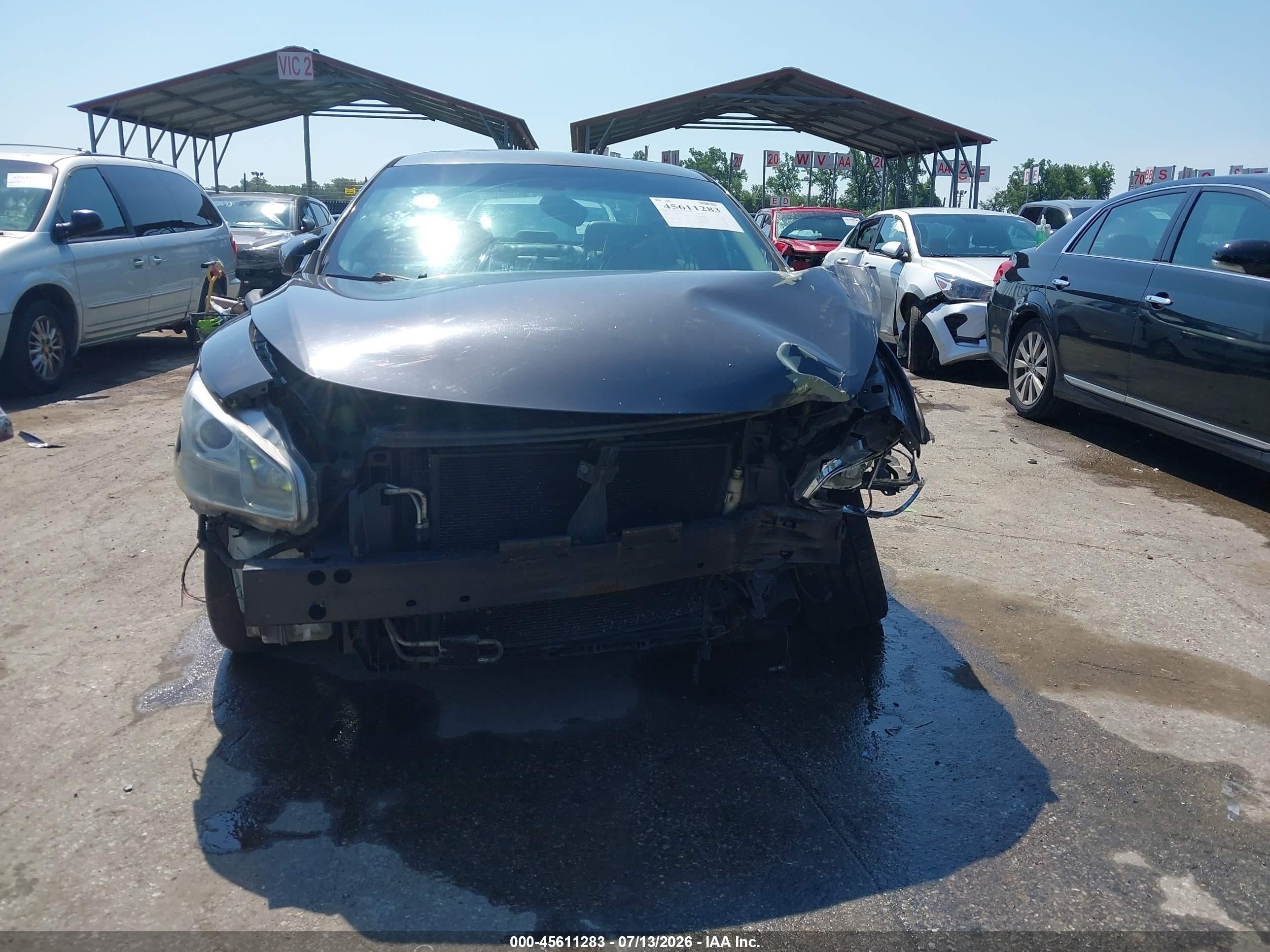 2010 Nissan Maxima 3.5 Sv Gray vin: 1N4AA5AP2AC805112