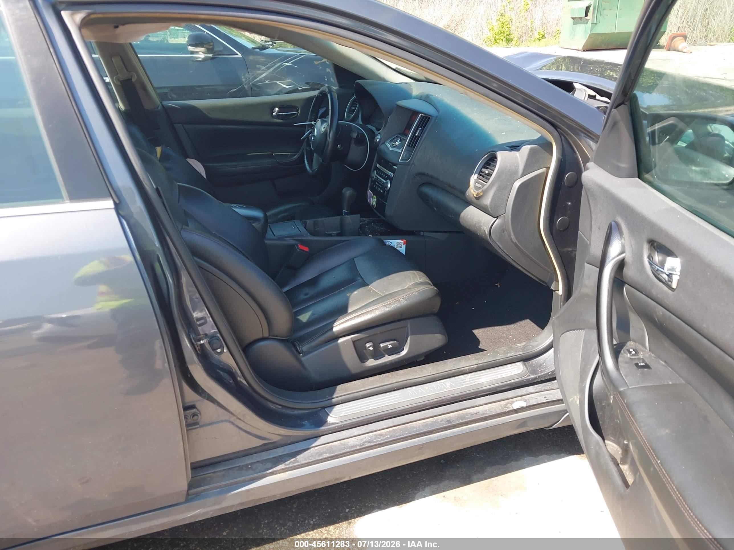 2010 Nissan Maxima 3.5 Sv Gray vin: 1N4AA5AP2AC805112