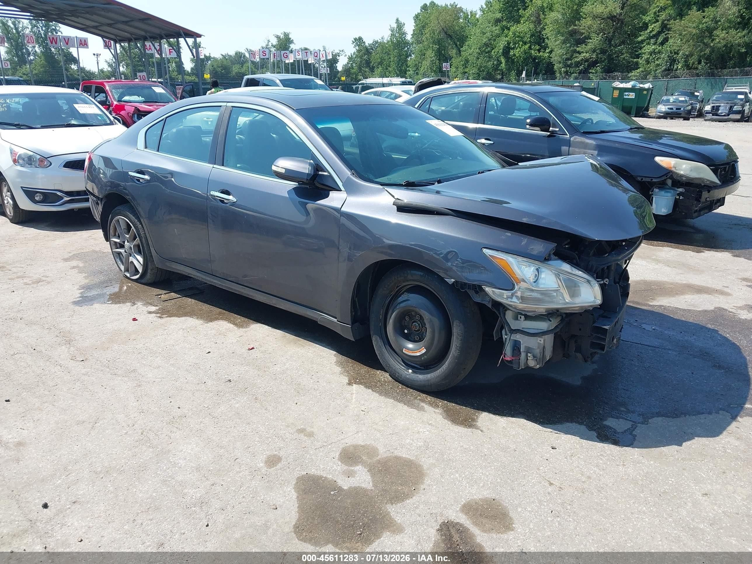 2010 Nissan Maxima 3.5 Sv Gray vin: 1N4AA5AP2AC805112