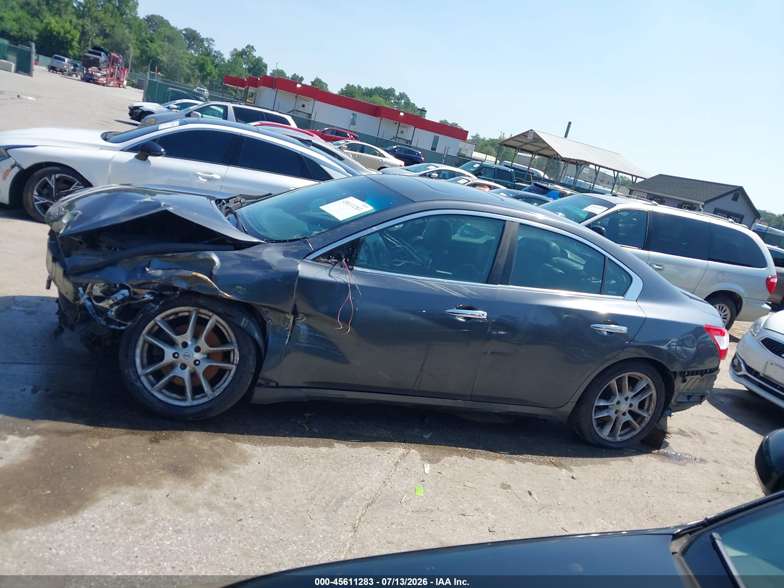 2010 Nissan Maxima 3.5 Sv Gray vin: 1N4AA5AP2AC805112
