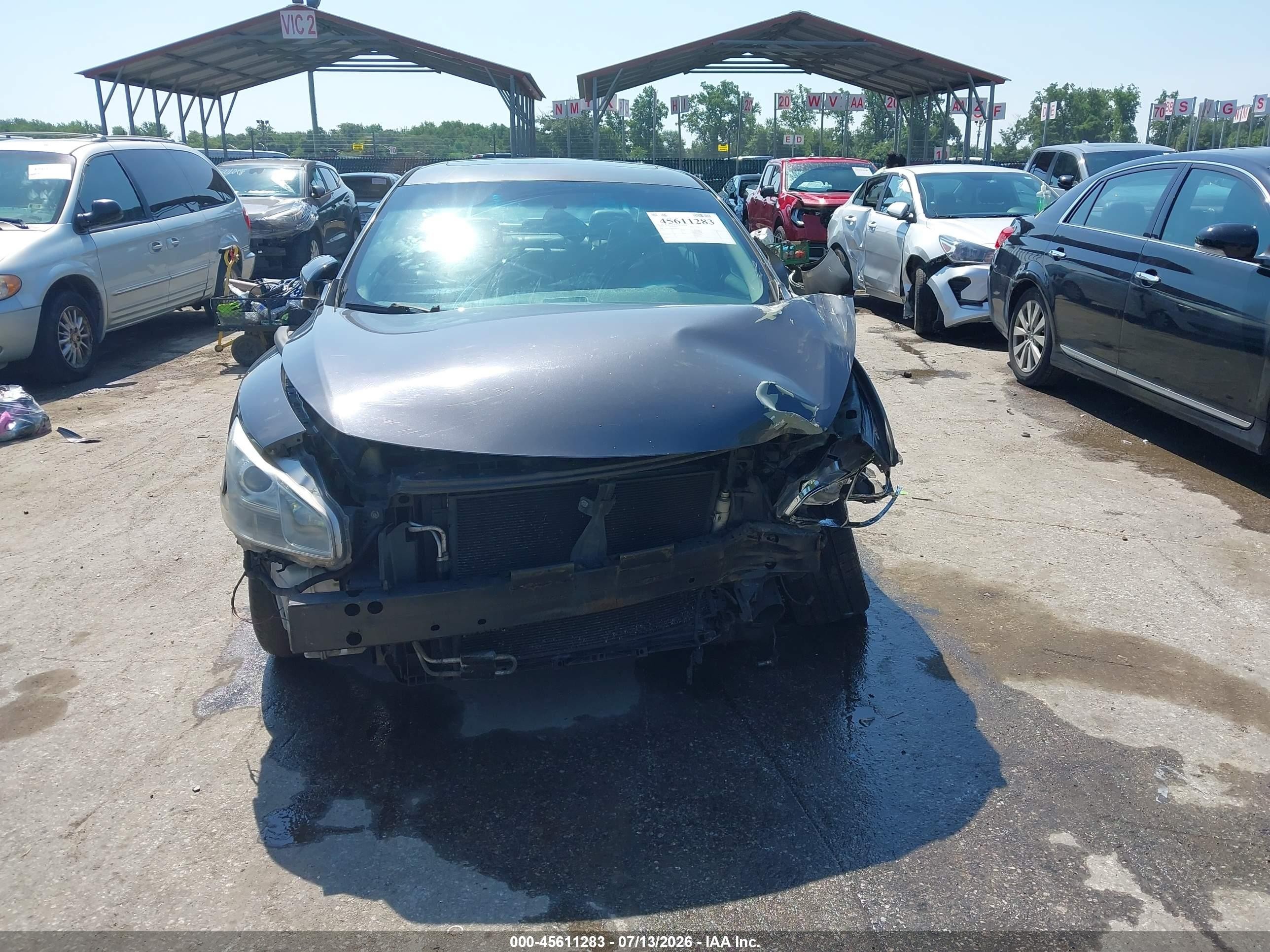 2010 Nissan Maxima 3.5 Sv Gray vin: 1N4AA5AP2AC805112