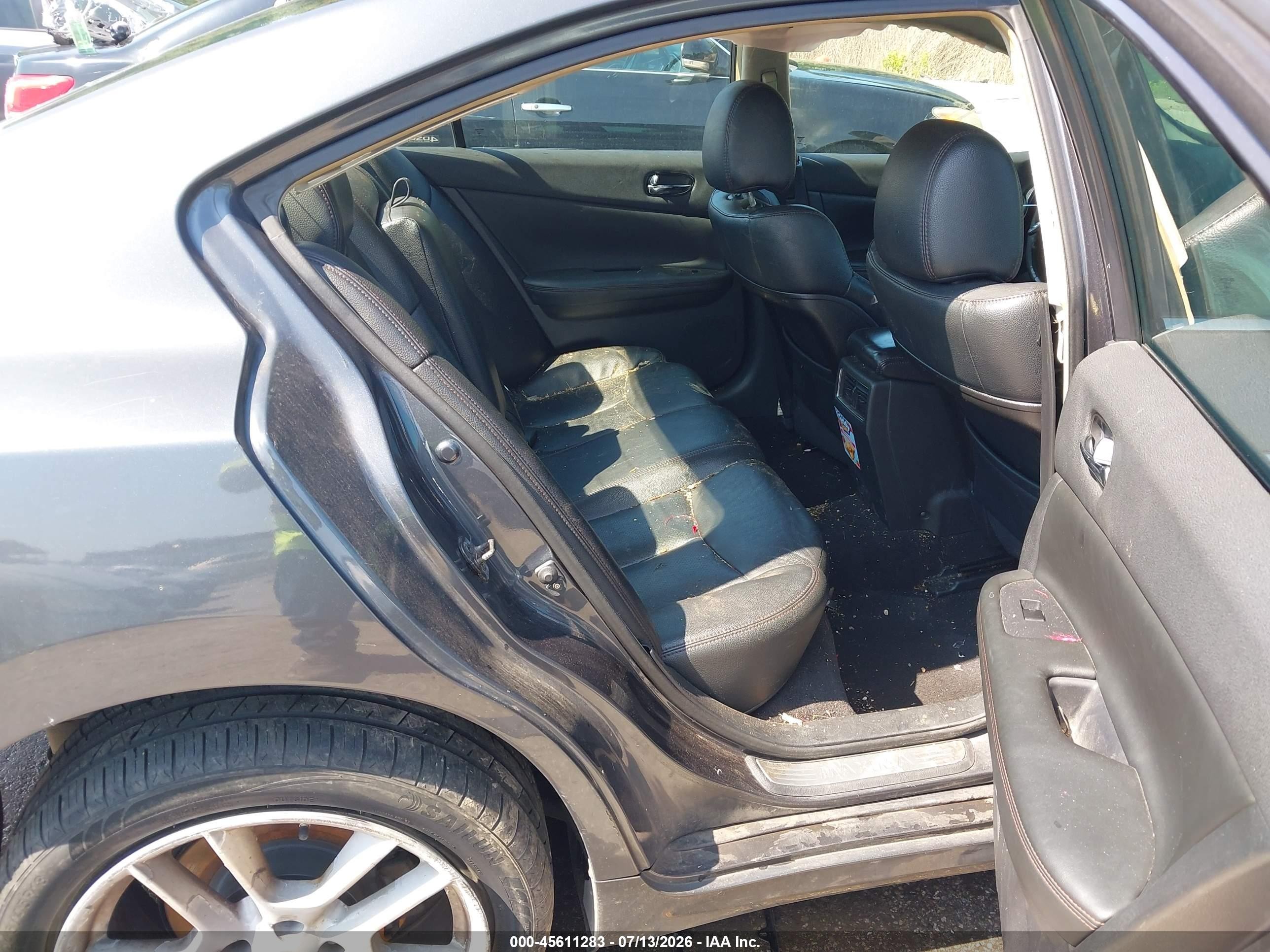 2010 Nissan Maxima 3.5 Sv Gray vin: 1N4AA5AP2AC805112