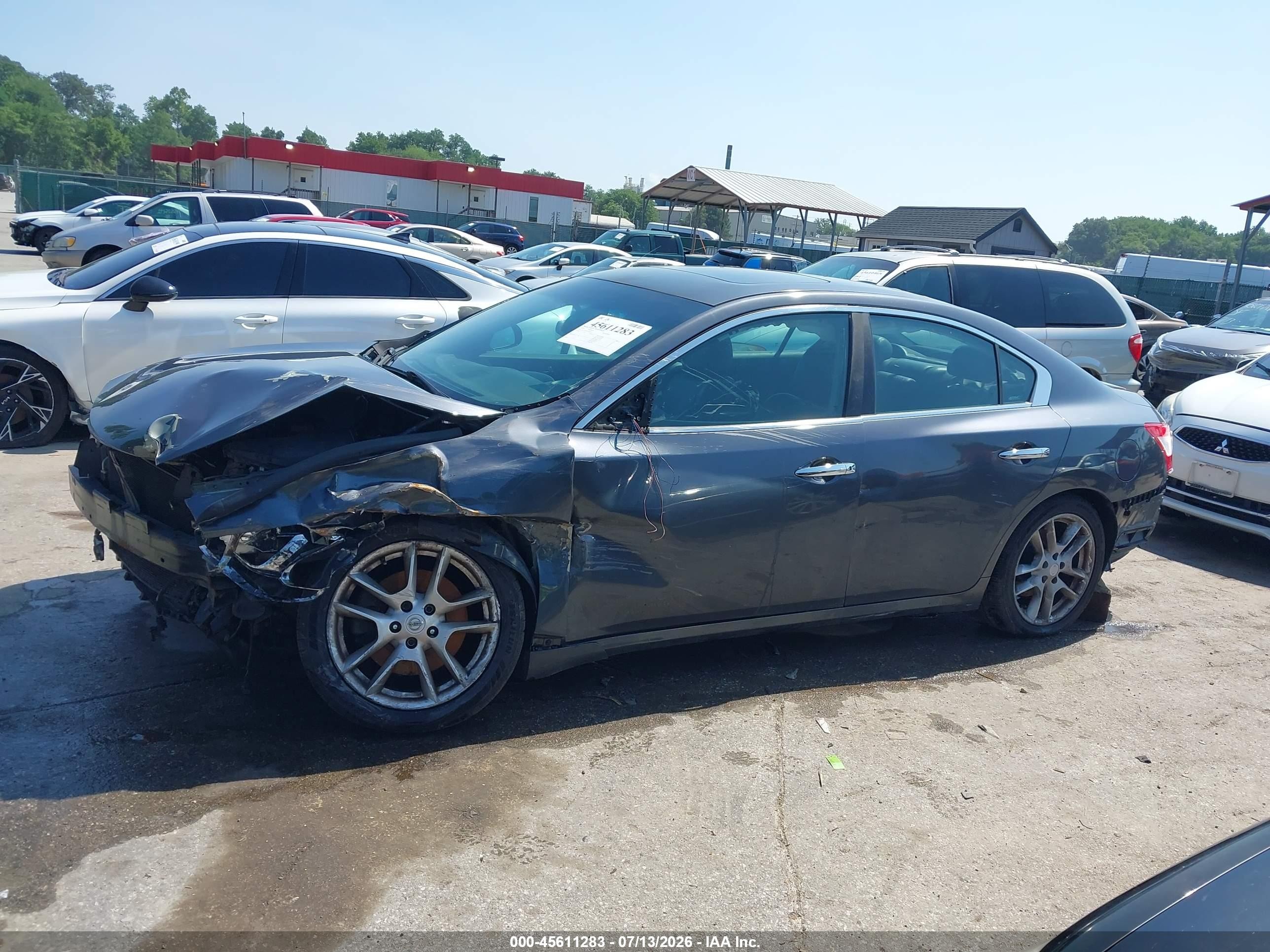 2010 Nissan Maxima 3.5 Sv Gray vin: 1N4AA5AP2AC805112