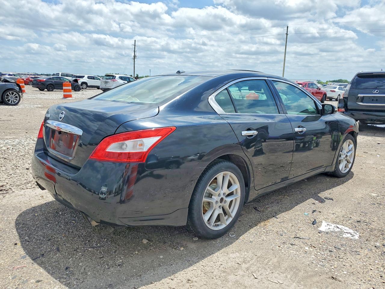 2010 Nissan Maxima 3.5 S Black vin: 1N4AA5AP2AC806874