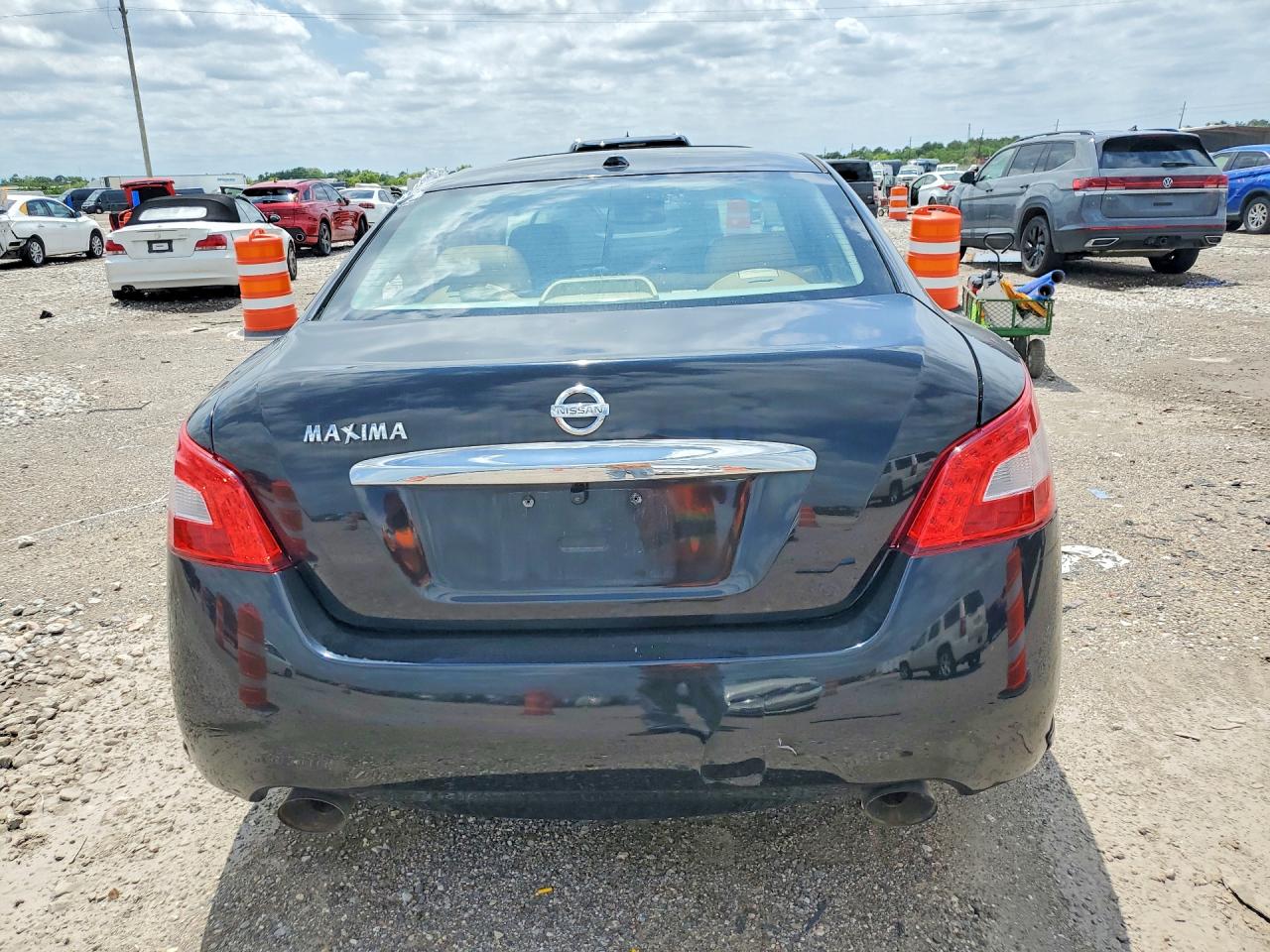 2010 Nissan Maxima 3.5 S Black vin: 1N4AA5AP2AC806874