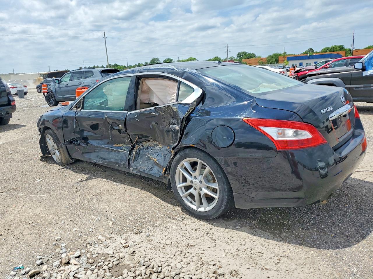 2010 Nissan Maxima 3.5 S Black vin: 1N4AA5AP2AC806874