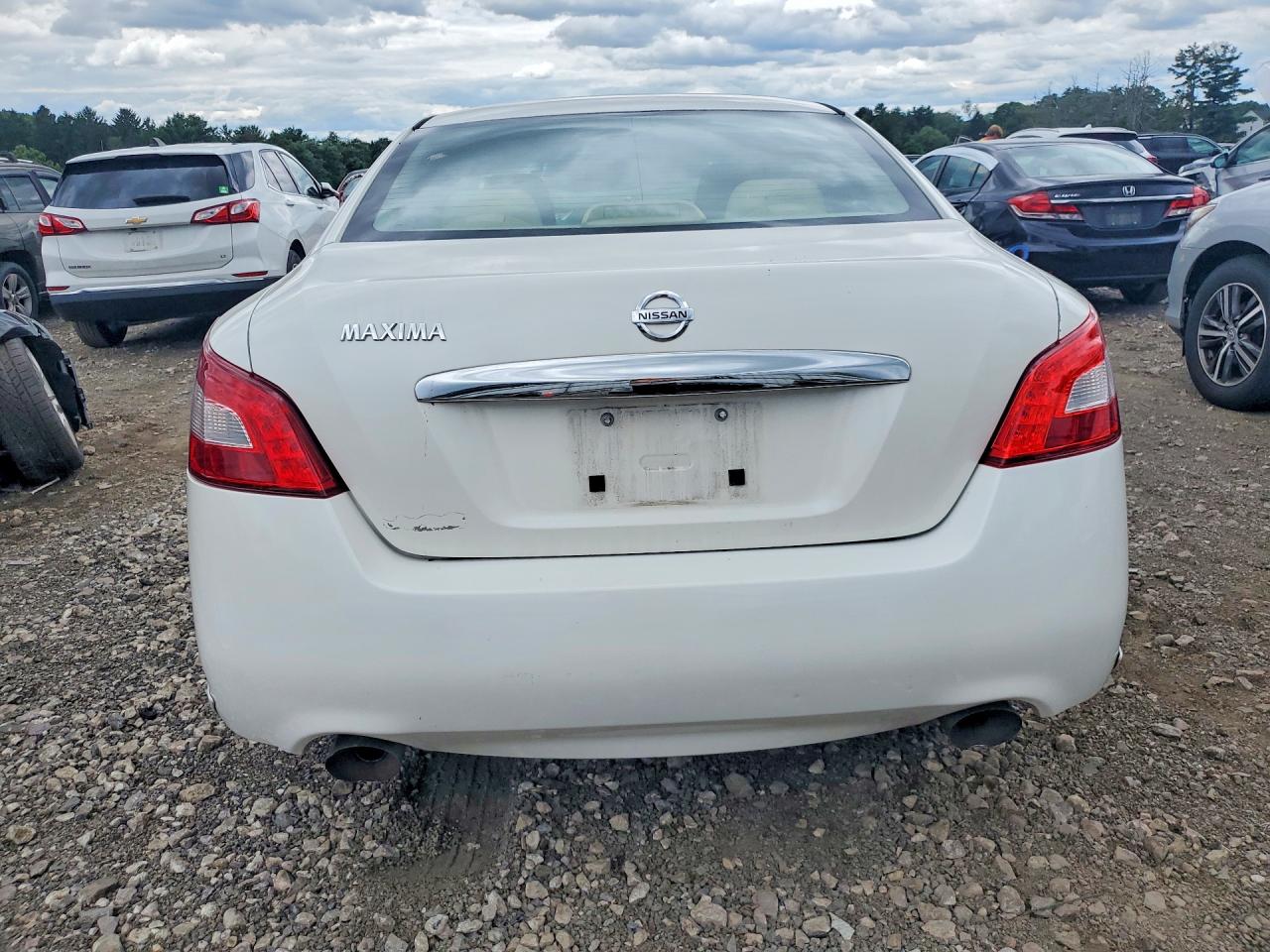 2010 Nissan Maxima 3.5 S White vin: 1N4AA5AP2AC809760