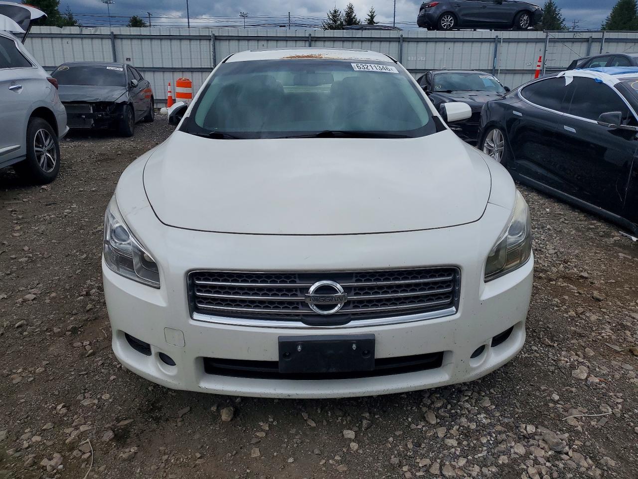 2010 Nissan Maxima 3.5 S White vin: 1N4AA5AP2AC809760