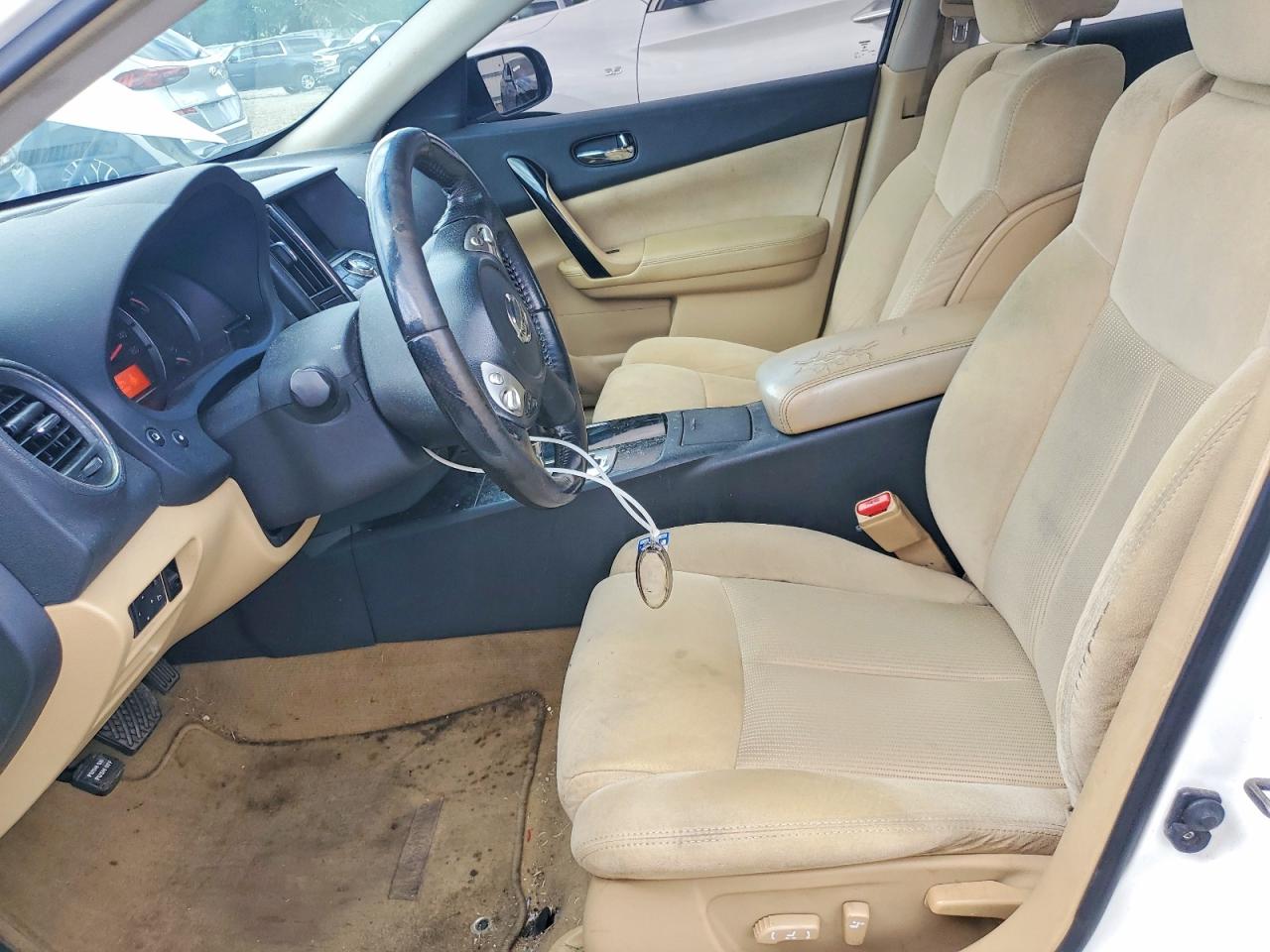 2010 Nissan Maxima 3.5 S White vin: 1N4AA5AP2AC809760