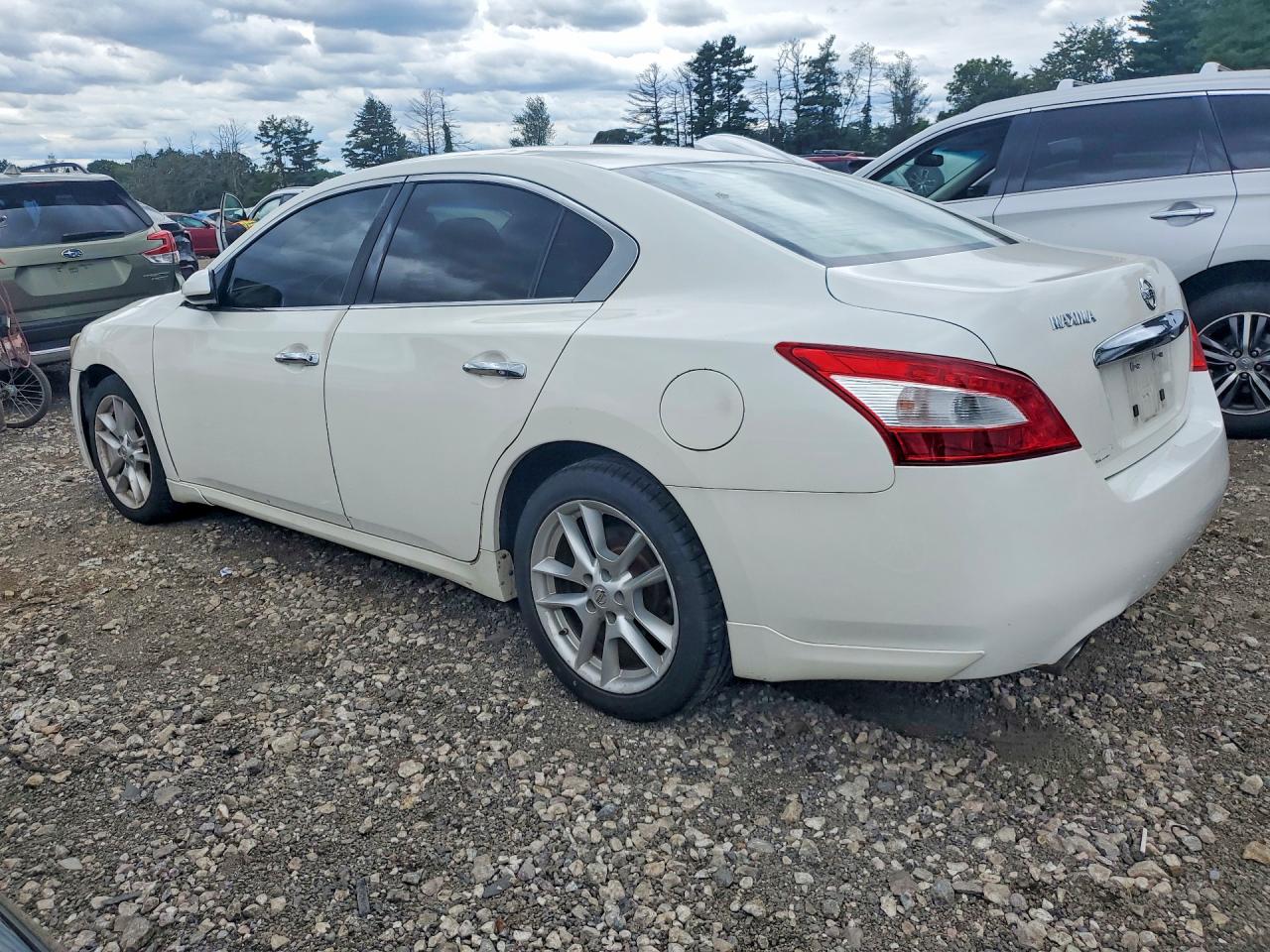2010 Nissan Maxima 3.5 S White vin: 1N4AA5AP2AC809760