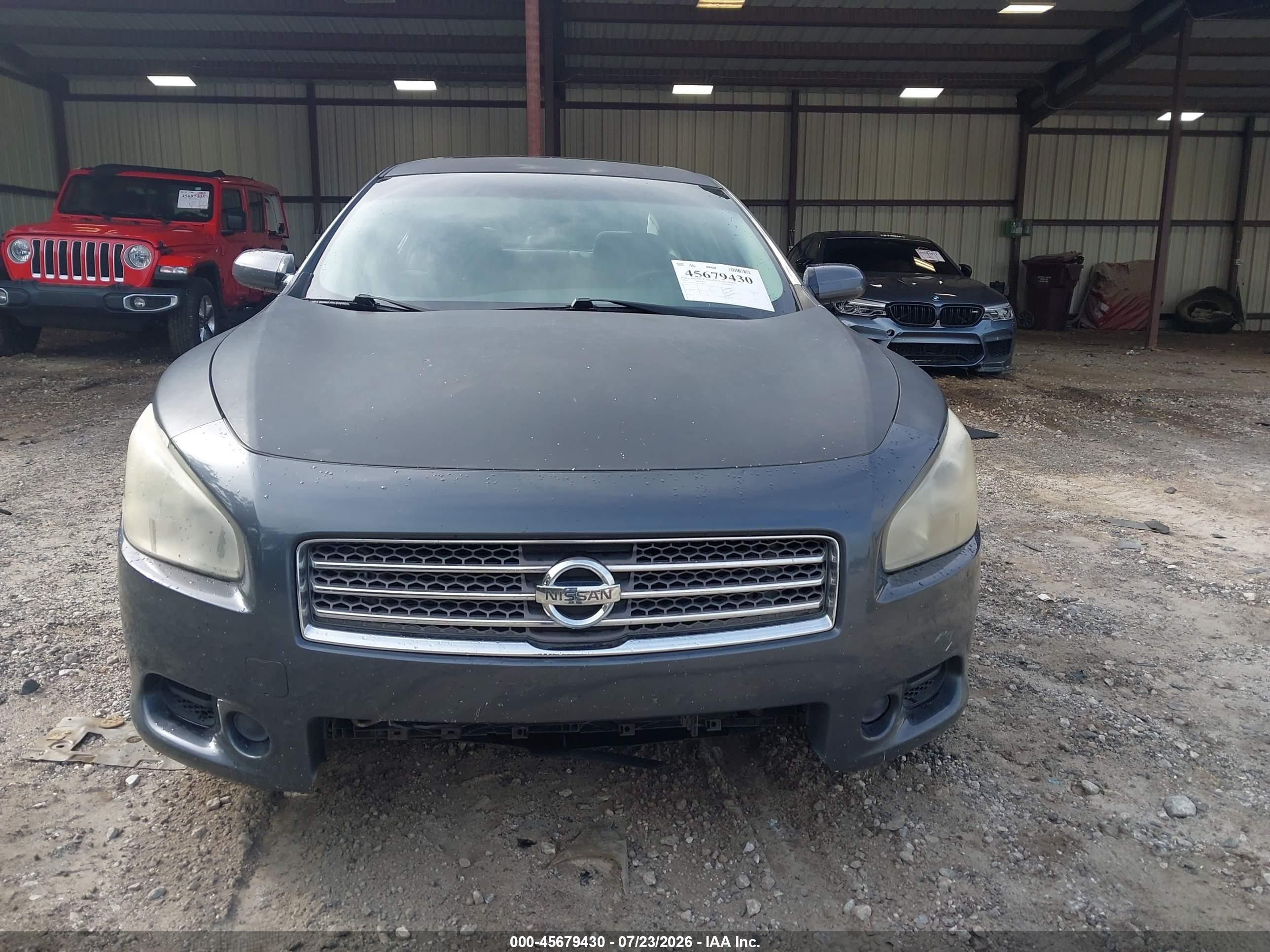 2010 Nissan Maxima 3.5 S Gray vin: 1N4AA5AP2AC811332