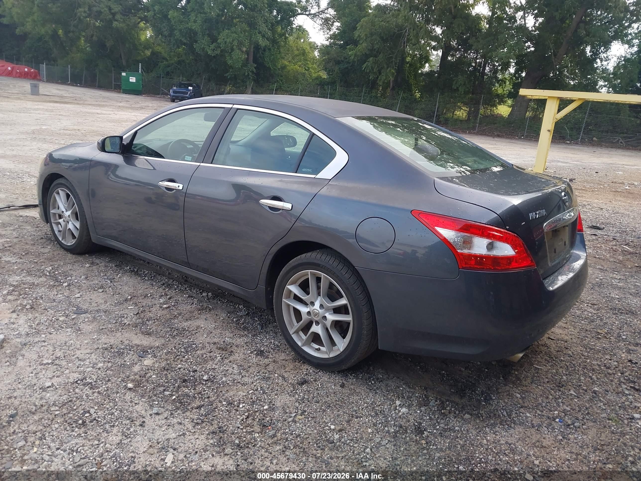 2010 Nissan Maxima 3.5 S Gray vin: 1N4AA5AP2AC811332
