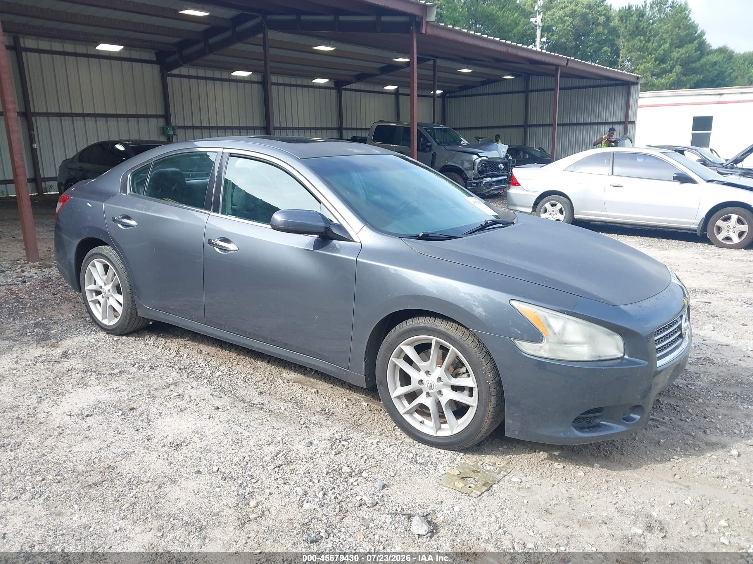 2010 Nissan Maxima 3.5 S Gray vin: 1N4AA5AP2AC811332