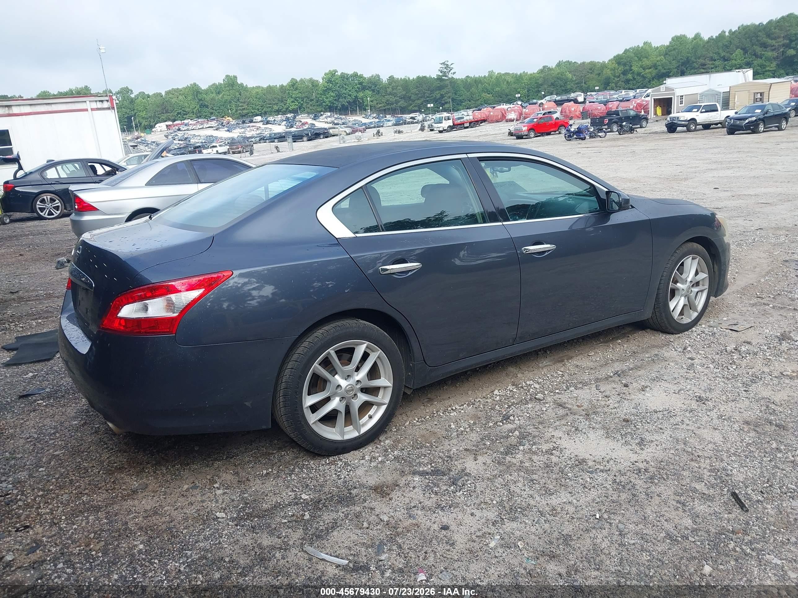 2010 Nissan Maxima 3.5 S Gray vin: 1N4AA5AP2AC811332
