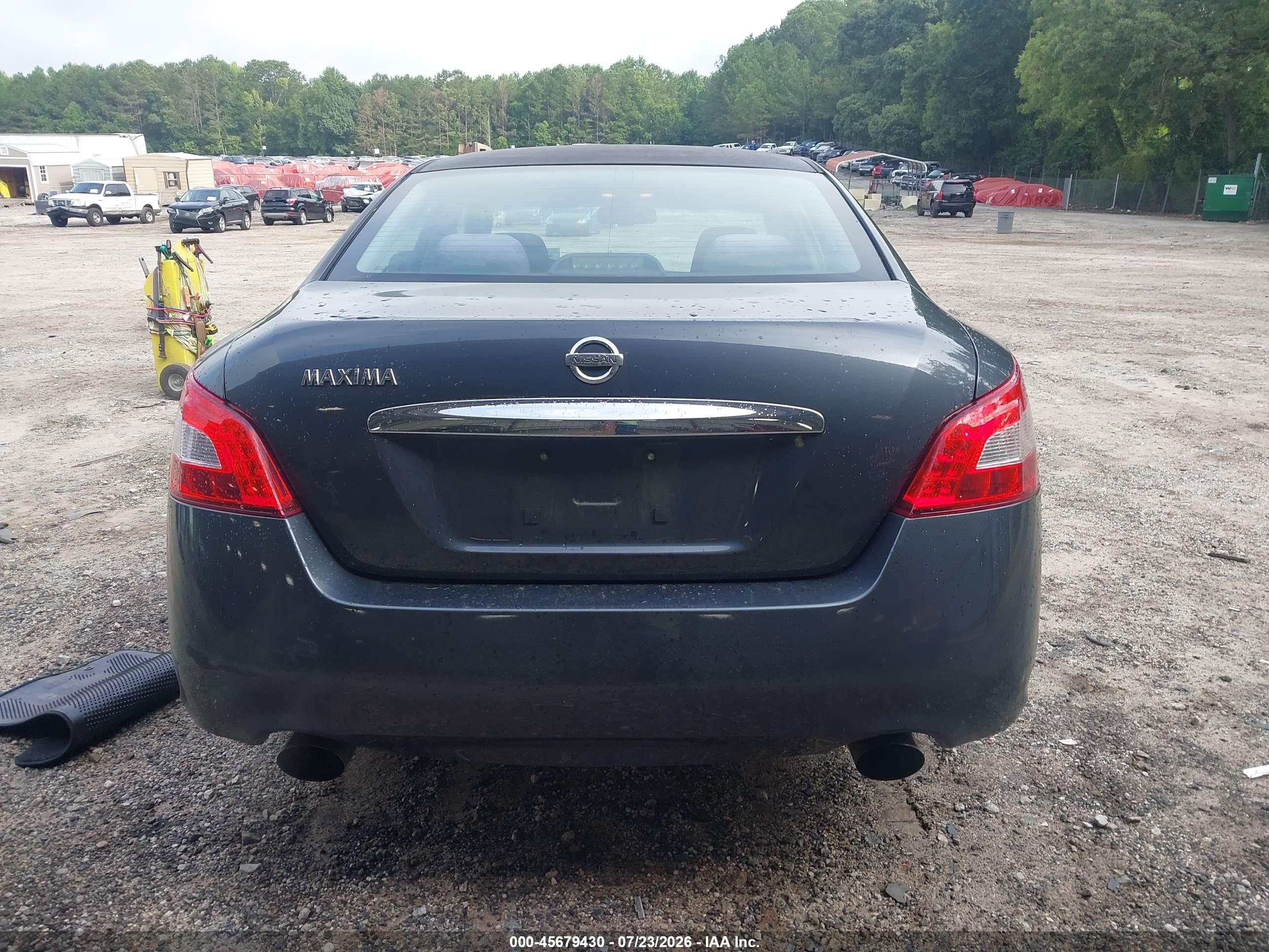 2010 Nissan Maxima 3.5 S Gray vin: 1N4AA5AP2AC811332