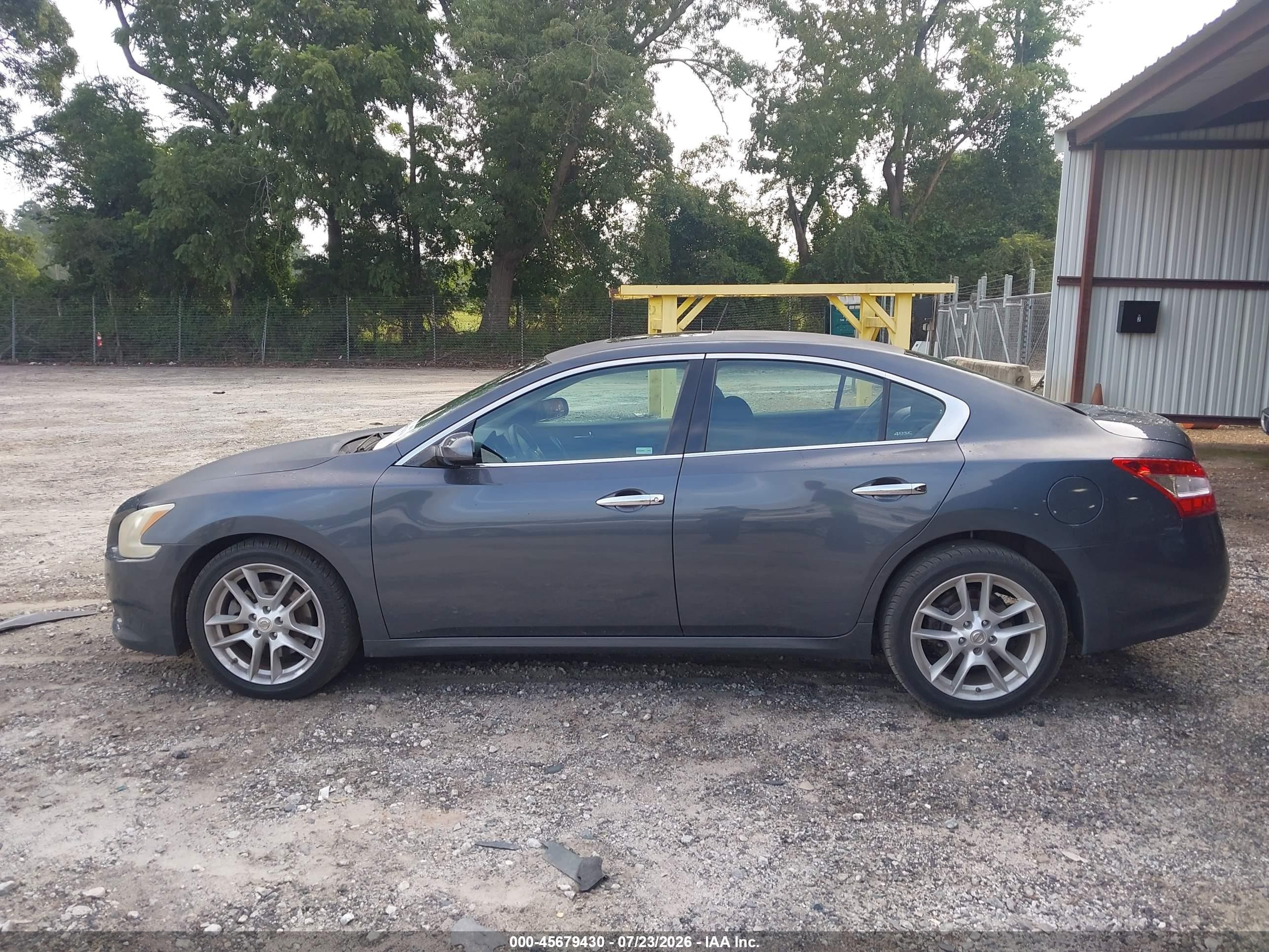 2010 Nissan Maxima 3.5 S Gray vin: 1N4AA5AP2AC811332