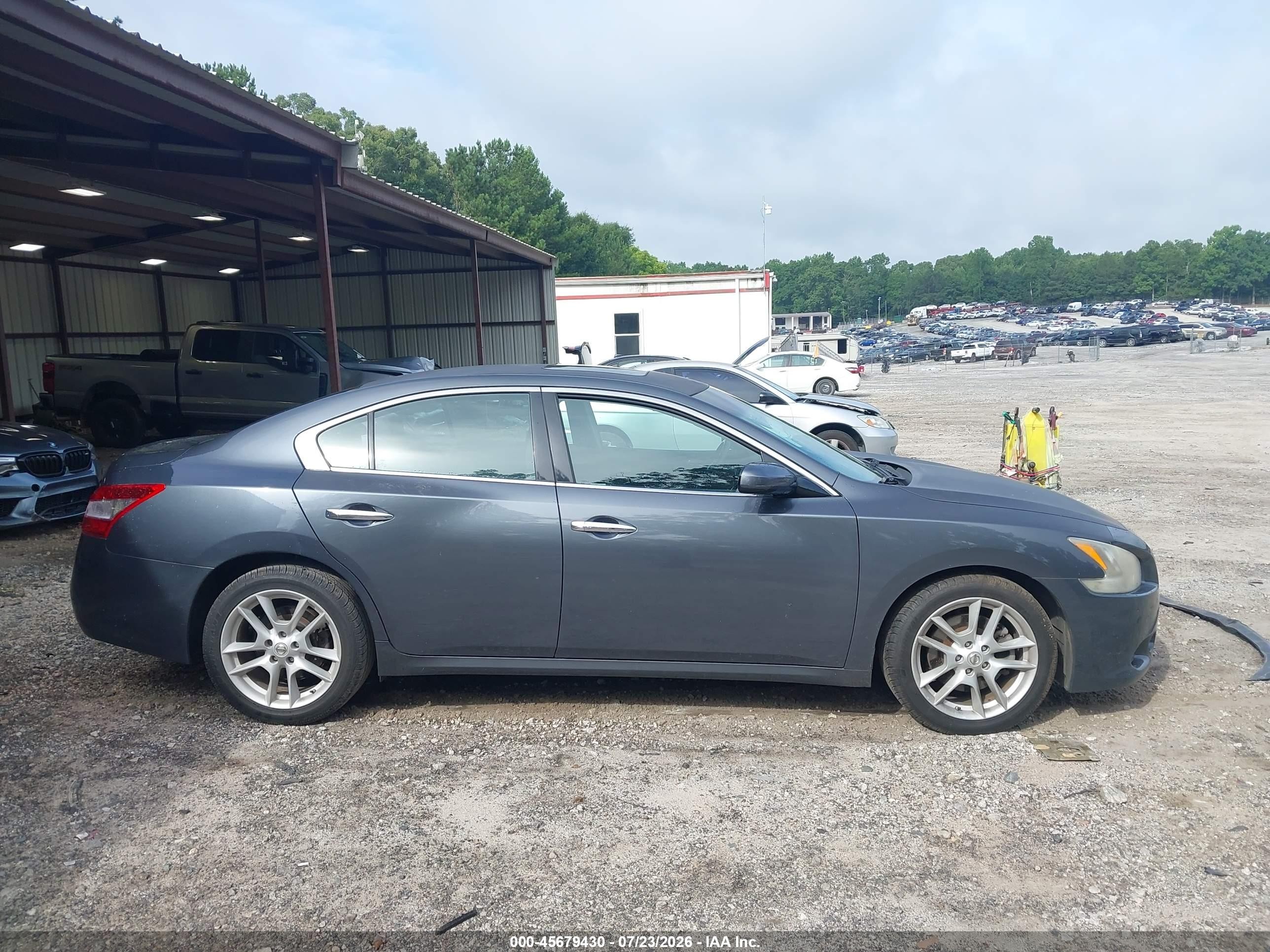 2010 Nissan Maxima 3.5 S Gray vin: 1N4AA5AP2AC811332