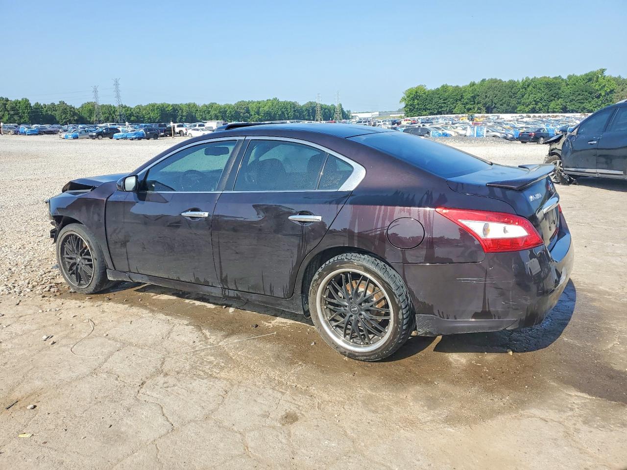 2010 Nissan Maxima S/sv Burgundy vin: 1N4AA5AP2AC813968