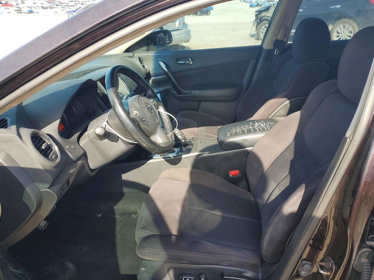 2010 Nissan Maxima S/sv Burgundy vin: 1N4AA5AP2AC813968