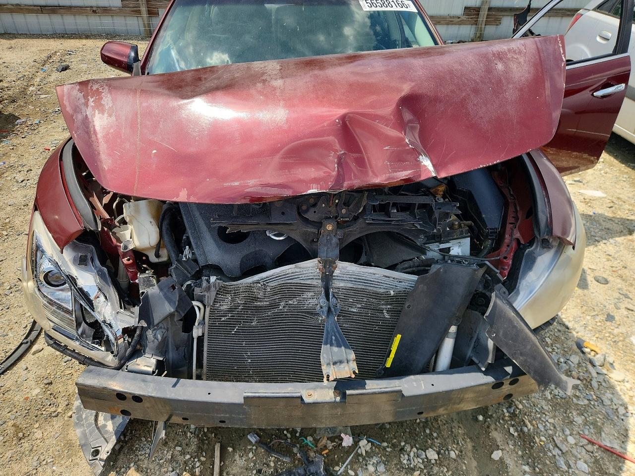 2010 Nissan Maxima 3.5 S Burgundy vin: 1N4AA5AP2AC833847