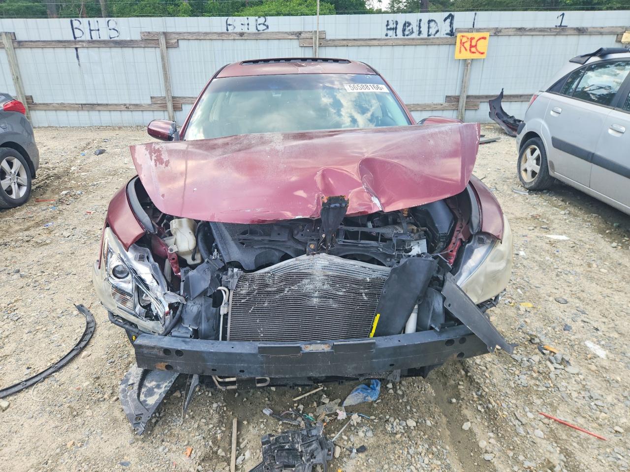 2010 Nissan Maxima 3.5 S Burgundy vin: 1N4AA5AP2AC833847