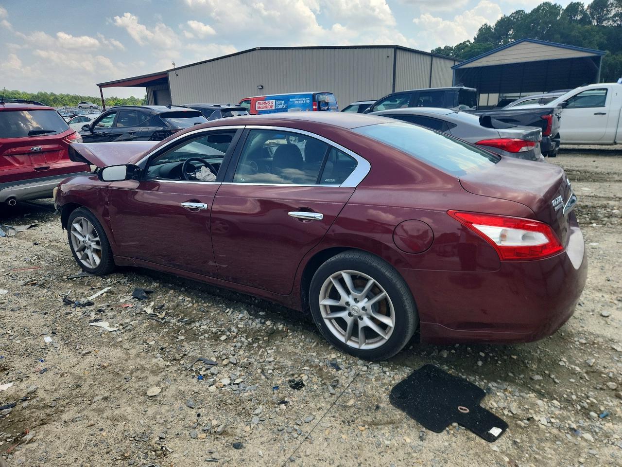 2010 Nissan Maxima 3.5 S Burgundy vin: 1N4AA5AP2AC833847