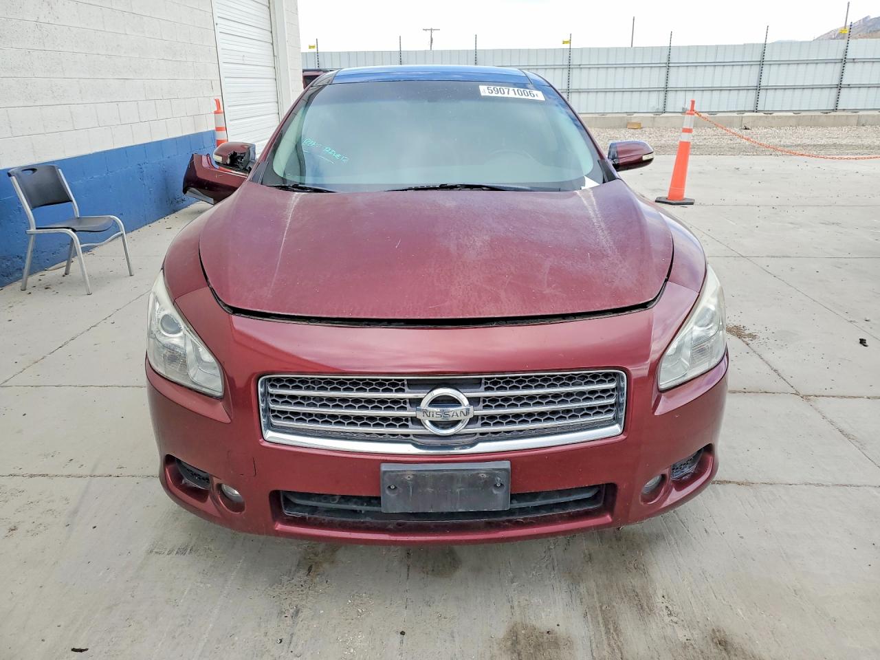2010 Nissan Maxima 3.5 S Красный vin: 1N4AA5AP2AC835503