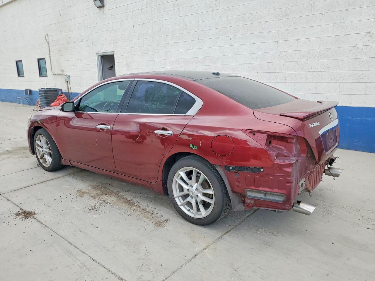 2010 Nissan Maxima 3.5 S Красный vin: 1N4AA5AP2AC835503
