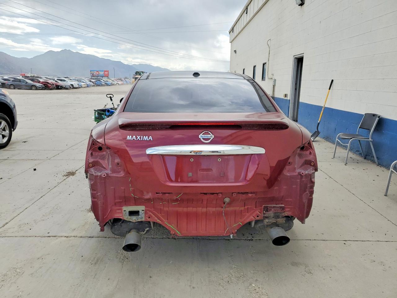2010 Nissan Maxima 3.5 S Красный vin: 1N4AA5AP2AC835503