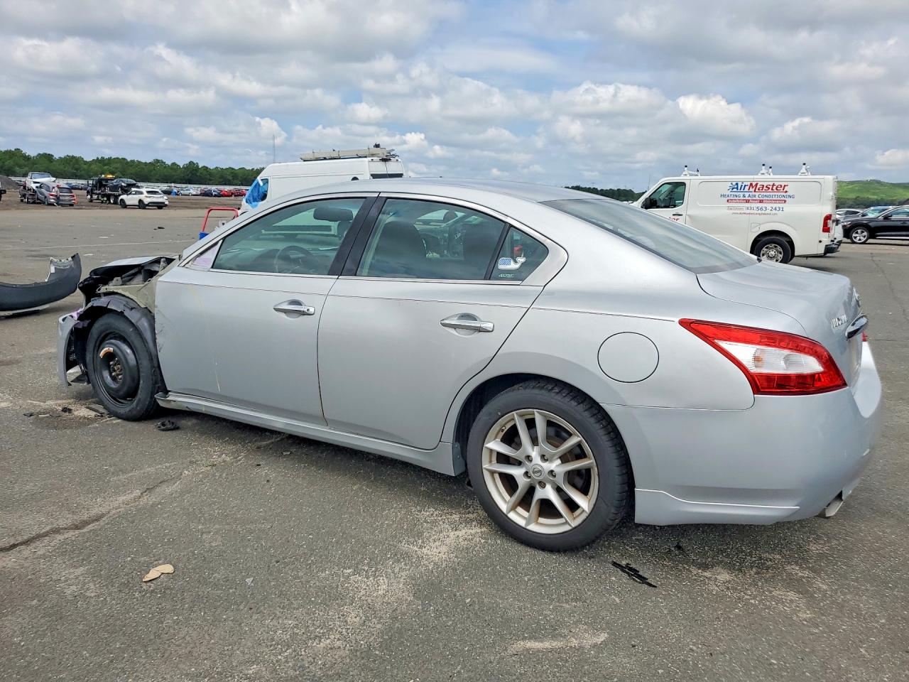 2010 Nissan Maxima 3.5 S Серебряный vin: 1N4AA5AP2AC837722