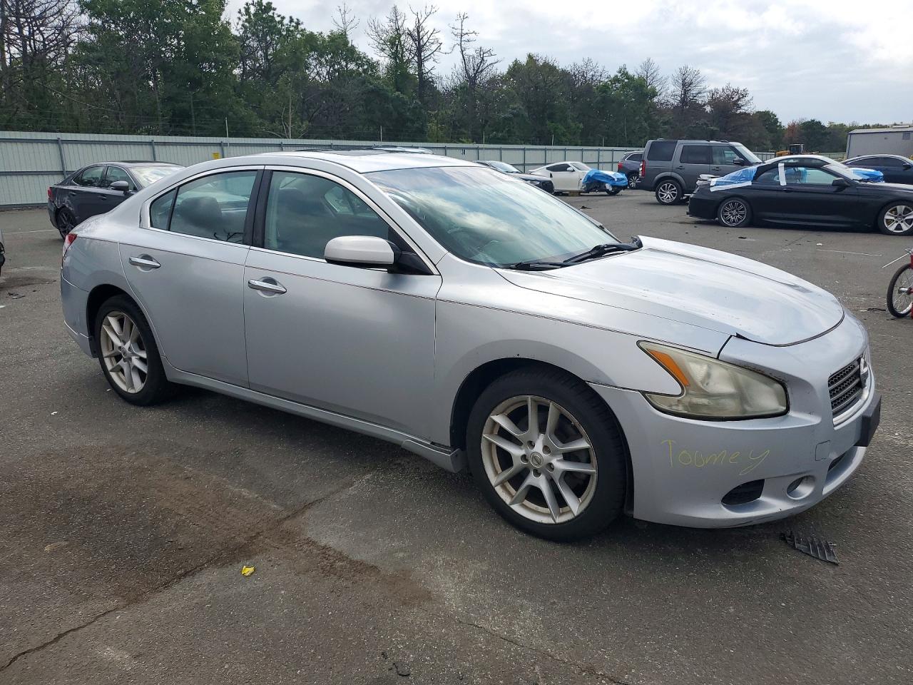 2010 Nissan Maxima 3.5 S Серебряный vin: 1N4AA5AP2AC837722