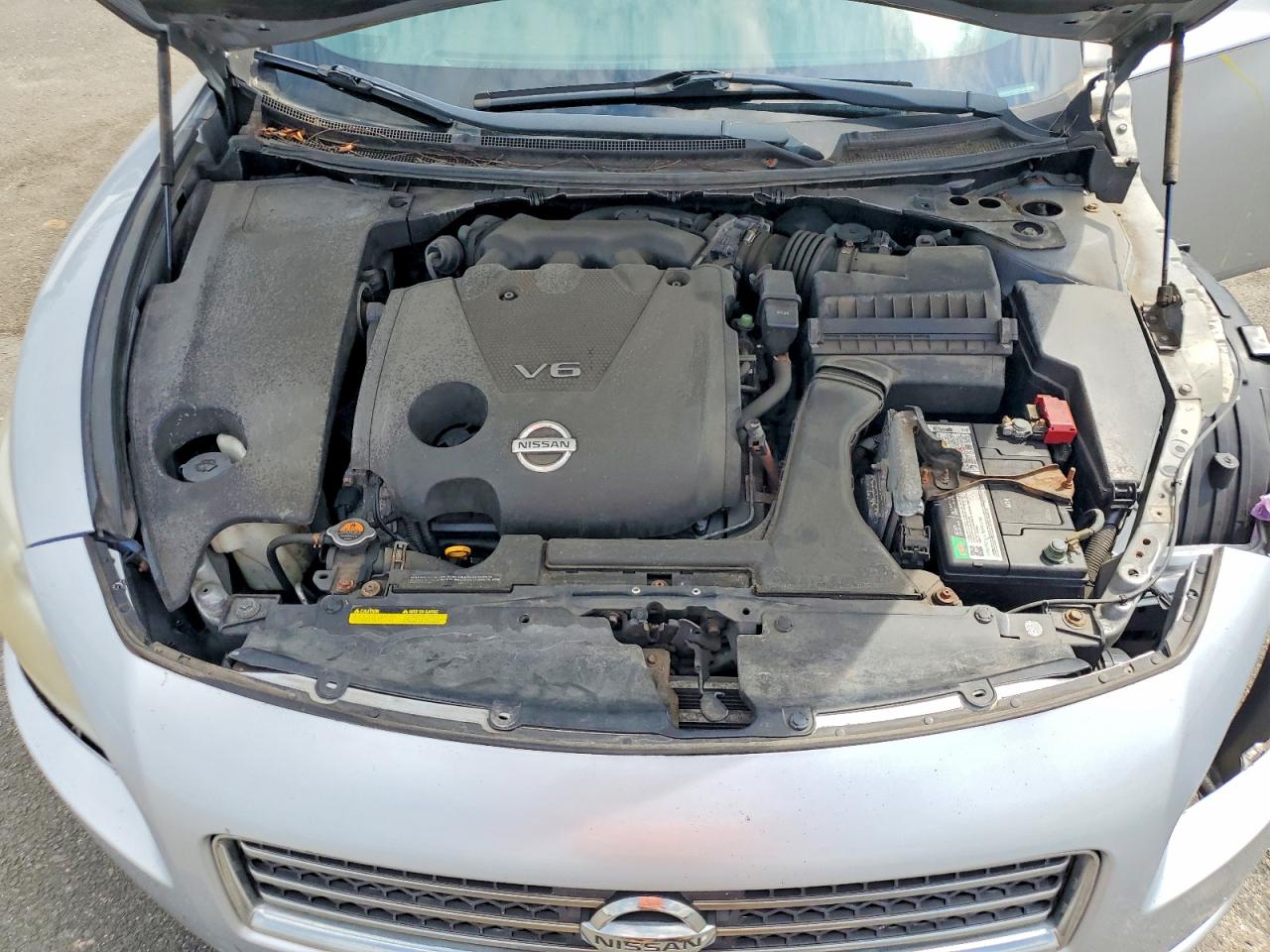 2010 Nissan Maxima 3.5 S Серебряный vin: 1N4AA5AP2AC837722