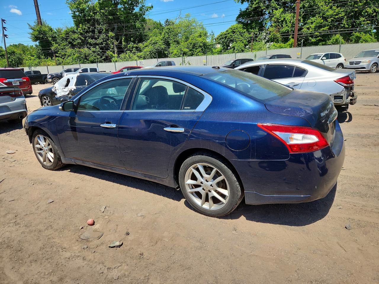 2010 Nissan Maxima 3.5 S Blue vin: 1N4AA5AP2AC848199