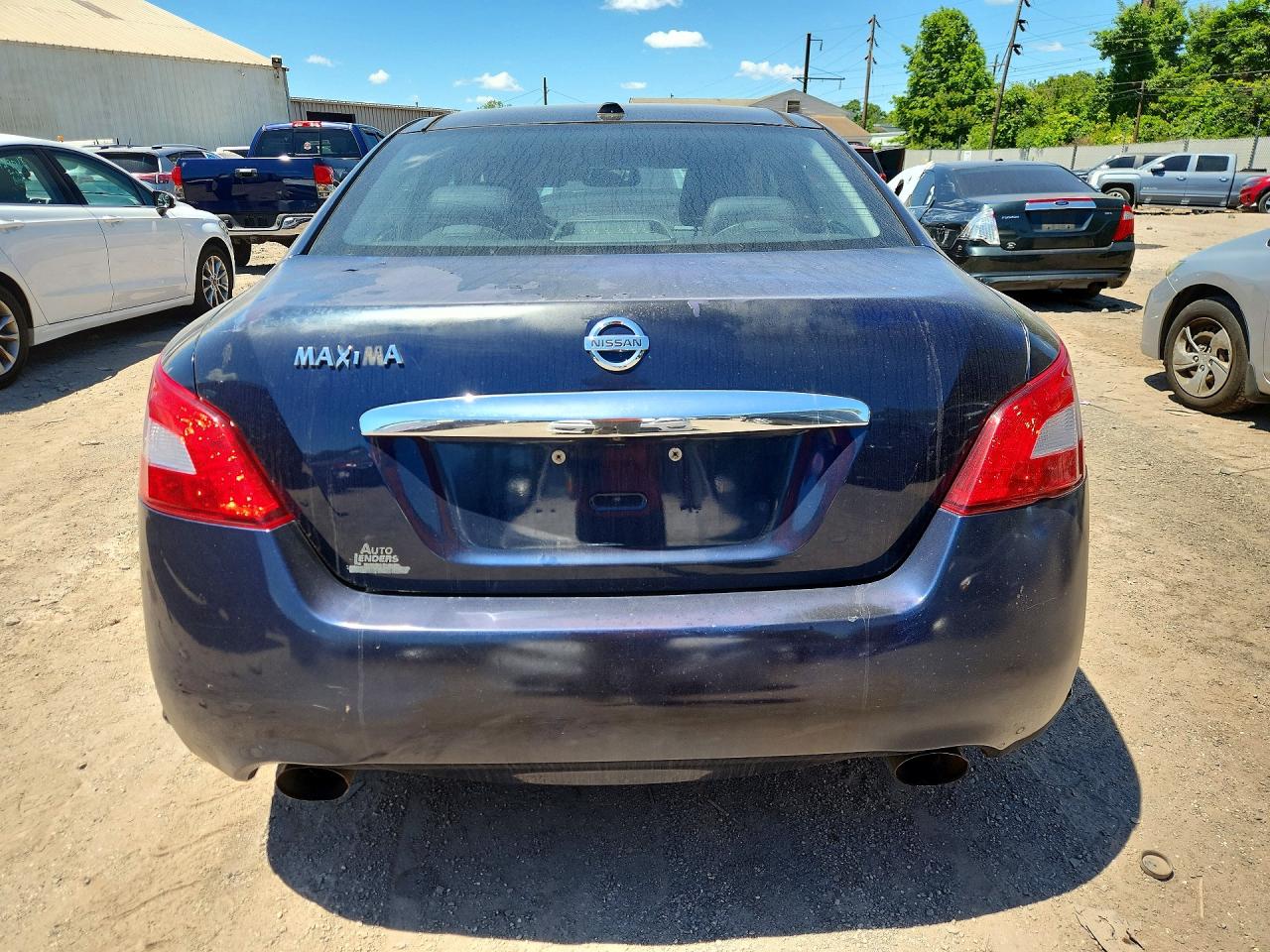 2010 Nissan Maxima 3.5 S Blue vin: 1N4AA5AP2AC848199