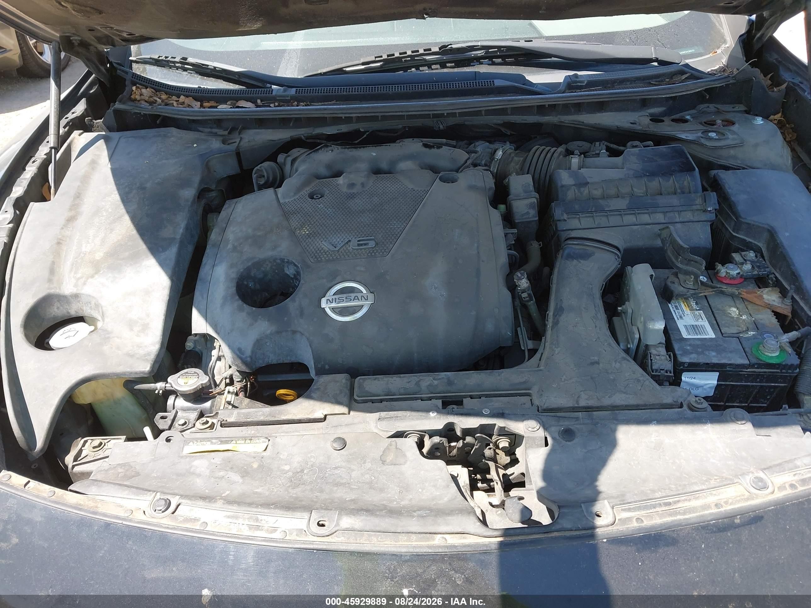 2010 Nissan Maxima 3.5 Sv Black vin: 1N4AA5AP2AC849157