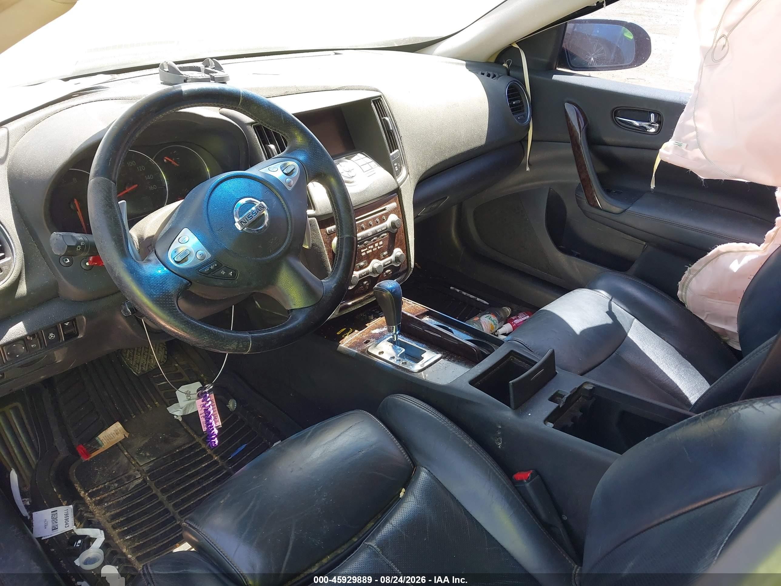 2010 Nissan Maxima 3.5 Sv Black vin: 1N4AA5AP2AC849157