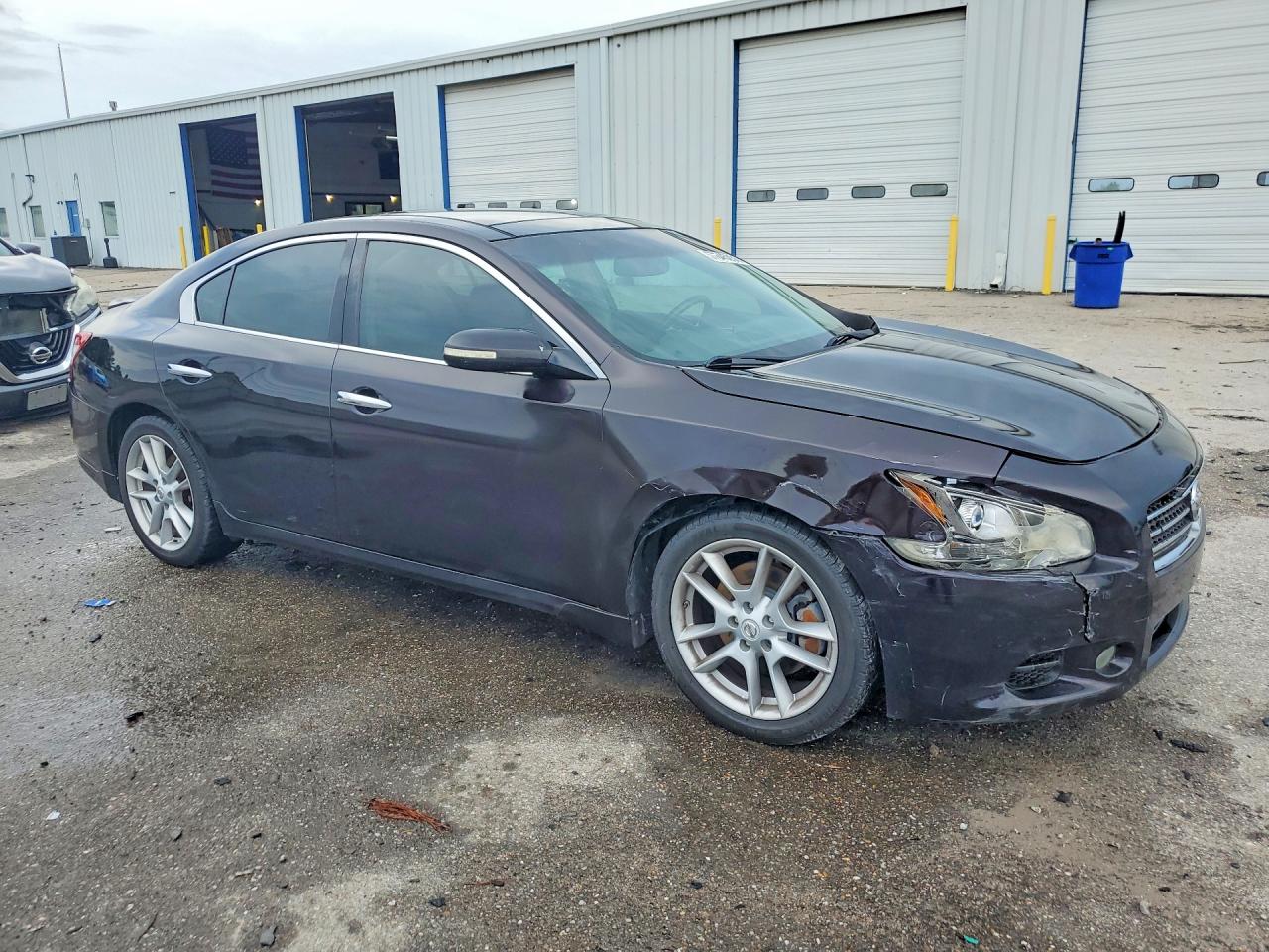 2010 Nissan Maxima 3.5 S Purple vin: 1N4AA5AP2AC855900
