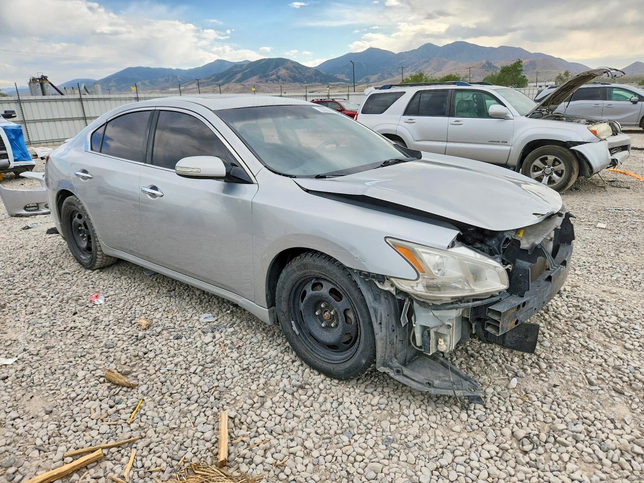 2010 Nissan Maxima 3.5 S Серебряный vin: 1N4AA5AP2AC856500
