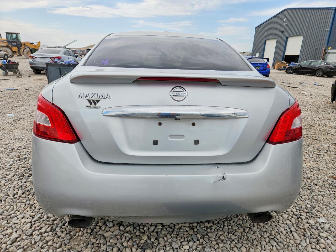2010 Nissan Maxima 3.5 S Серебряный vin: 1N4AA5AP2AC856500